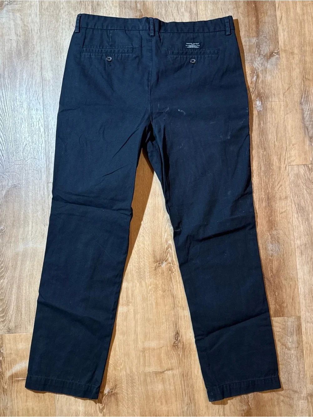 Banana Republic Pants Mens 34x30 Aiden Chino Straight Casual Cotton Gray Office